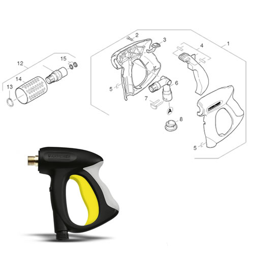 Báng súng Karcher HD 6/15 (4.775-463.0)