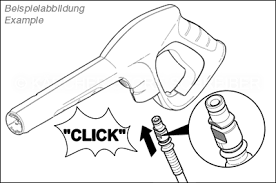 Báng súng Karcher G 160 Q mã 2.642-172.0