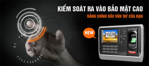 Máy chấm công vân tay BOSSER C280T-ID