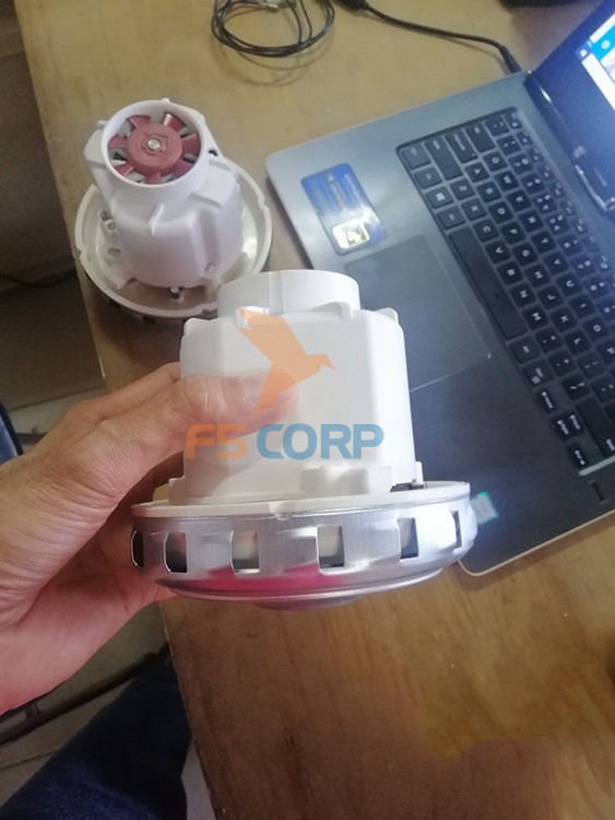 Motor hút bụi hút nước công nghiệp 1200w