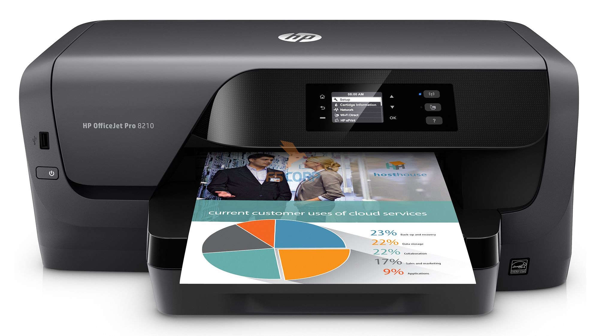 Máy in phun màu HP Officejet Pro 8210