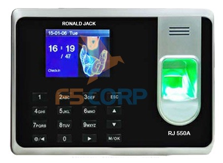 Máy chấm công vân tay & thẻ cảm ứng Ronald Jack  RJ 550A