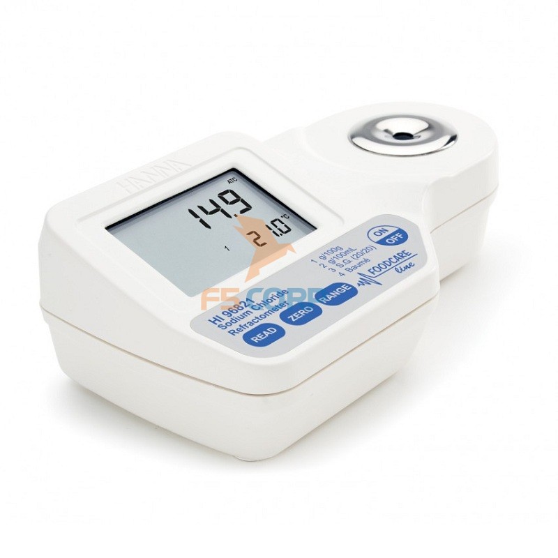 Khúc xạ kế đo độ mặn Hanna Hi 96821