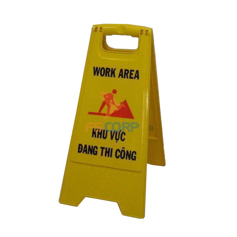 Biển báo chữ A  Khu vực đang thi công GF-031-508