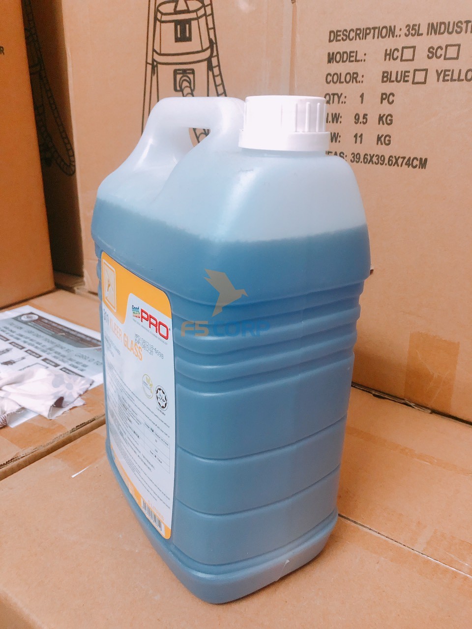 Nước lau kính Goodmaid G311-Kleer Glass Made in Malaysia can 20 L