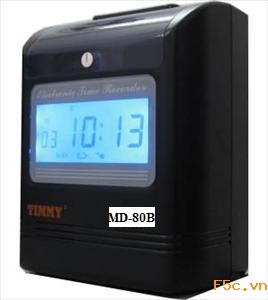 Máy chấm công thẻ giấy Timmy MD-80B