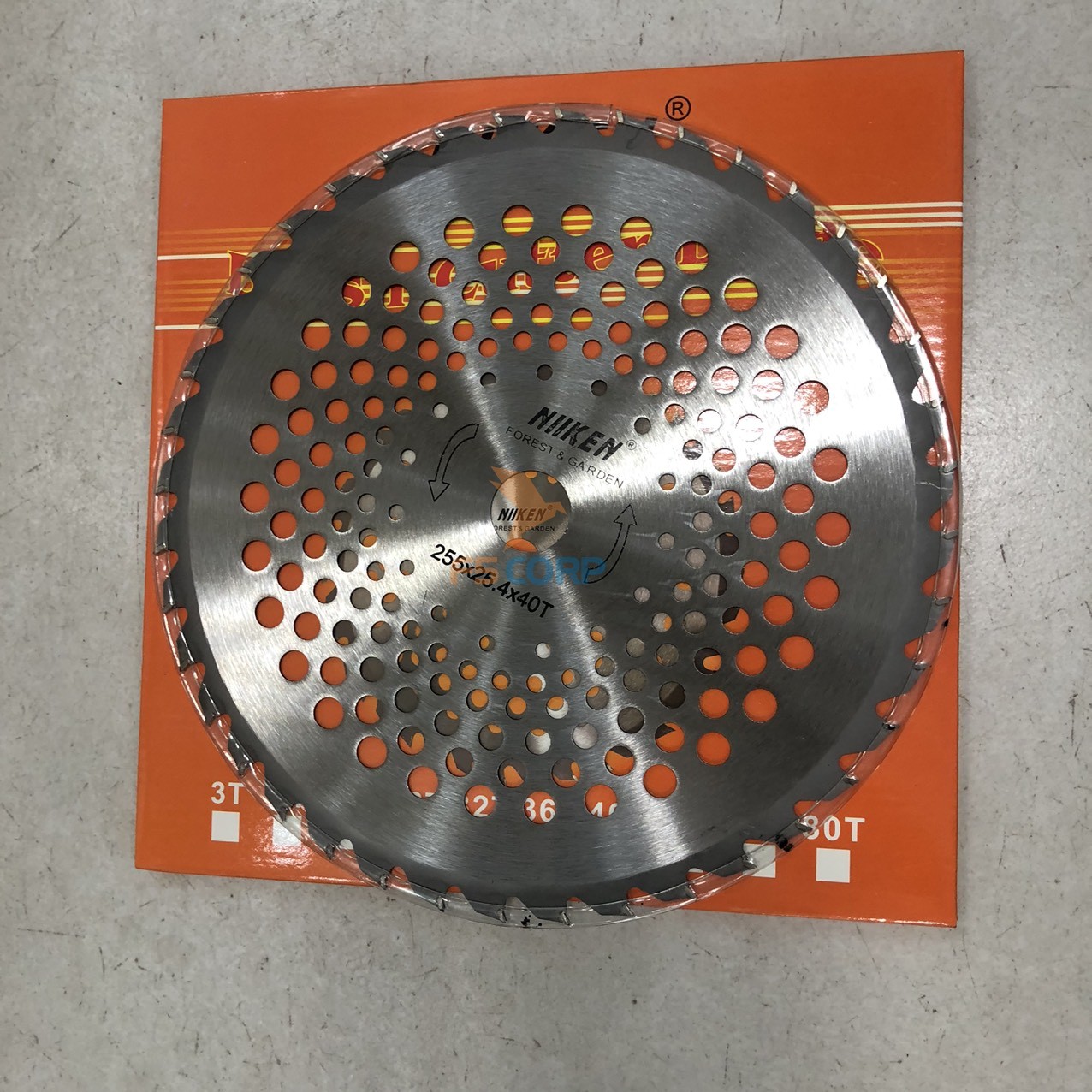 Lưỡi cắt cỏ tròn hợp kim