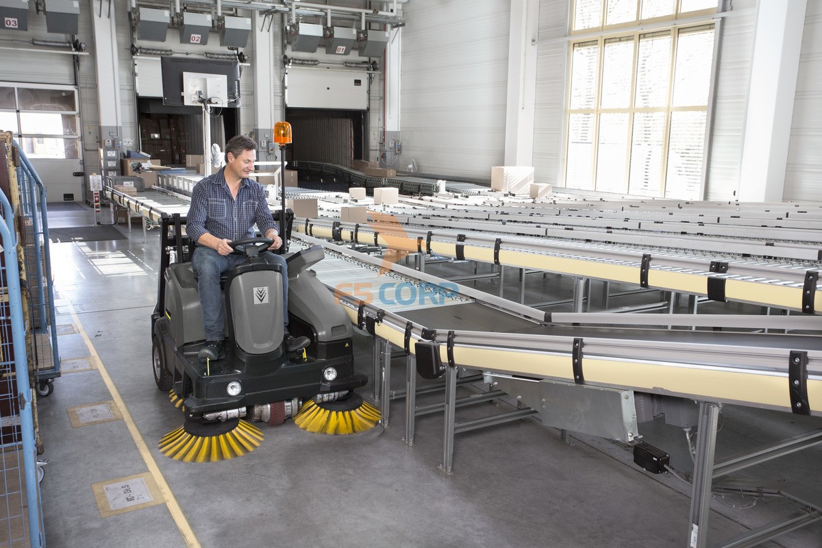 Xe quét rác Karcher KM 105/ 110 R D (High dump) (0.300-211.0)