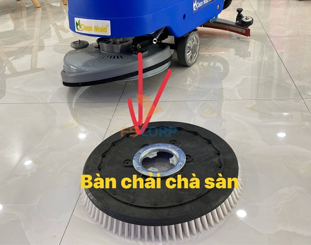 Máy chà sàn liên hợp Clean Maid TT 60BT