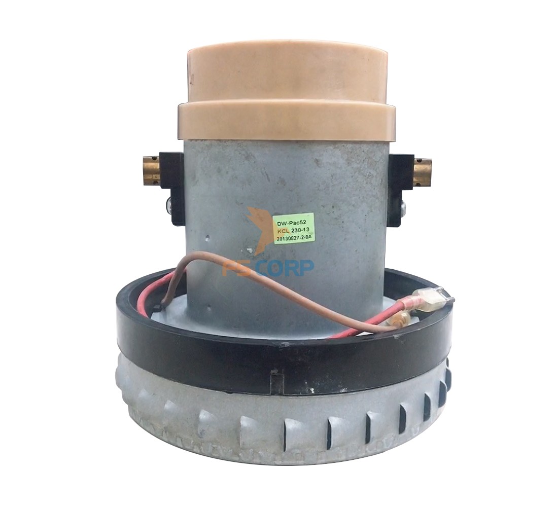 Motor máy hút bụi hút nước 1 tầng cánh