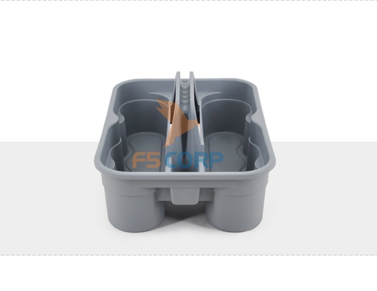 Khay đựng dụng cụ vệ sinh 2 ngăn B-039C