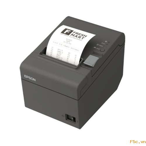 Máy in hóa đơn Epson TM-T82 Cổng kết nối: USB+parallel, USB+RS232, LAN (cổng mạng)