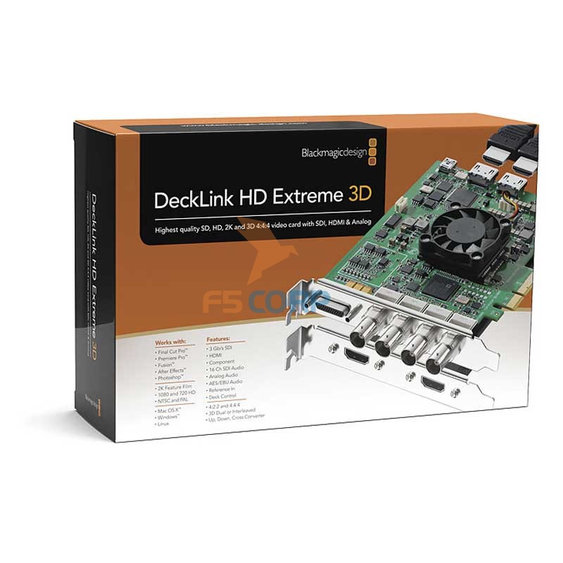 Card Kỹ Xảo Blackmagic Design DeckLink 4K Extreme