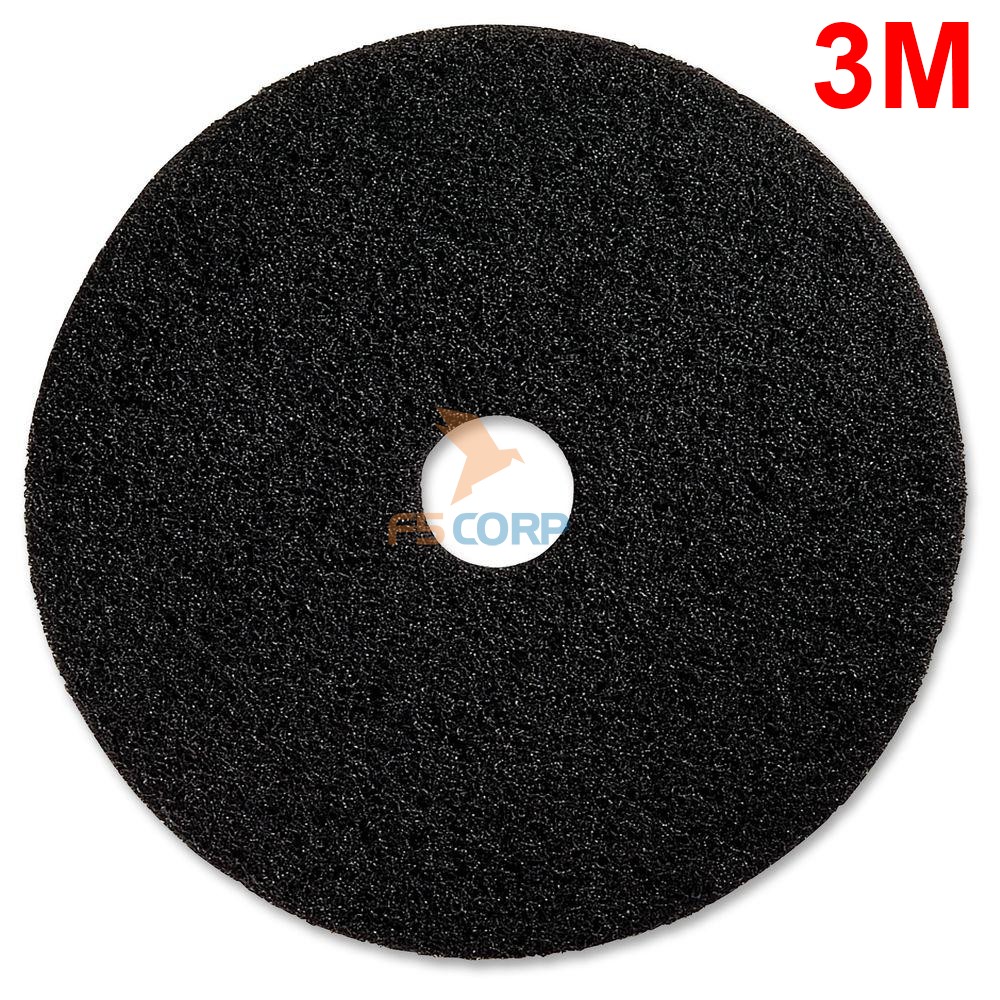 Pad chà sàn 3M 20 inch đen thùng 5 cái