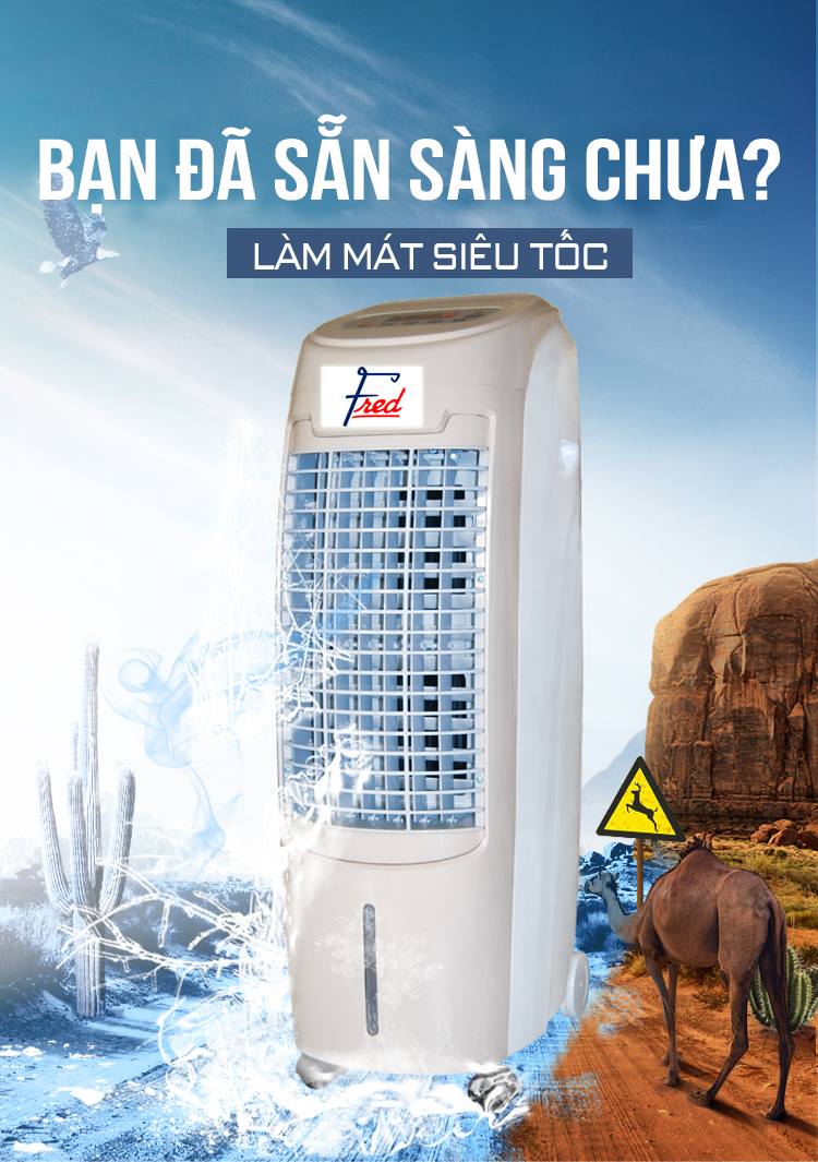 Quạt điều hòa Fred FR1802