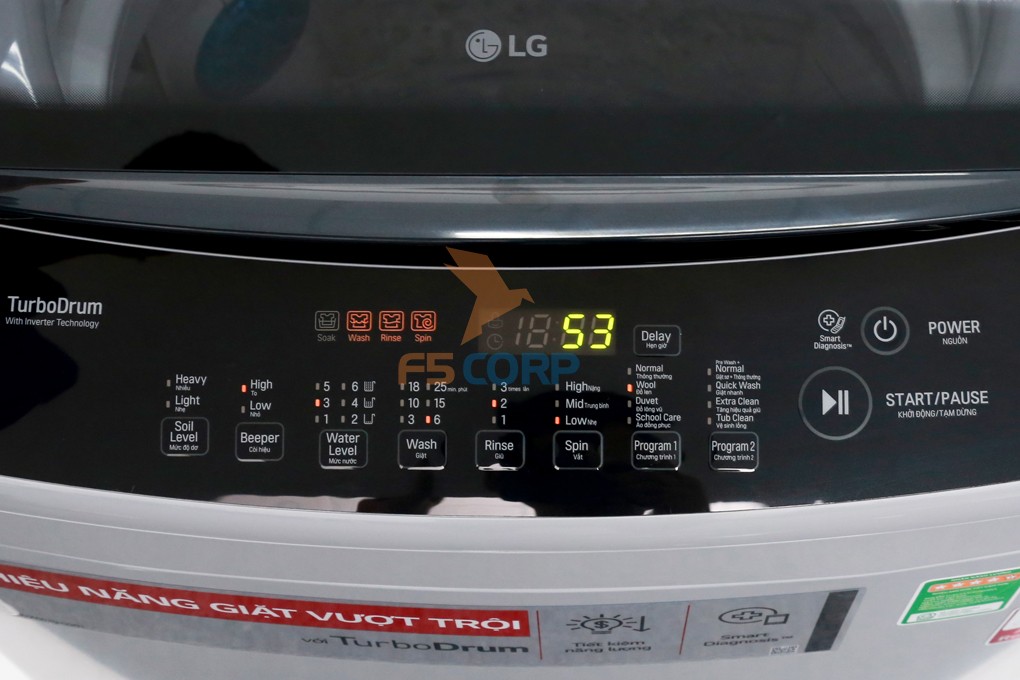 Máy giặt LG Inverter 9.5 kg T2395VS2M