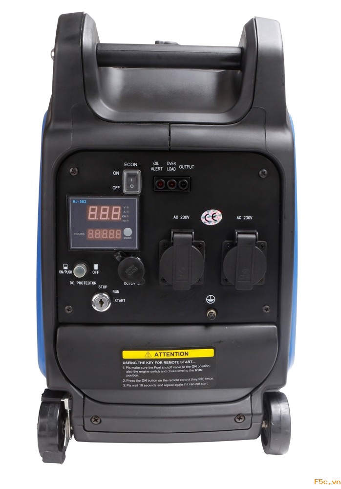 Máy phát điện biến tần kỹ thuật số FUJIHAIA GY2600E (2.3/2.6 KVA)