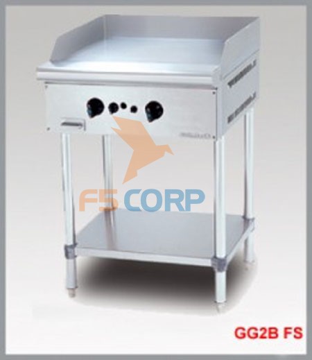 BẾP CHIÊN BỀ MẶT DÙNG GAS CÓ CHÂN ĐỨNG Berjaya GG2BFS
