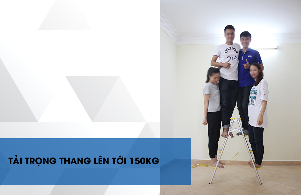 Thang nhôm gấp chữ A Nikawa NKD-04
