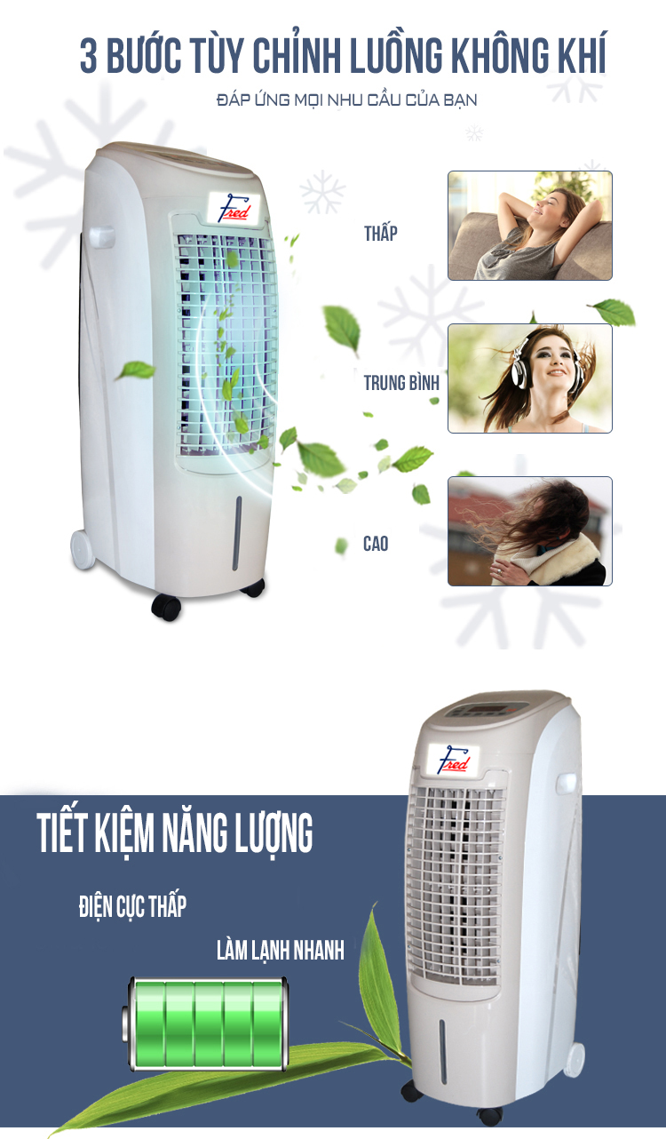 Quạt điều hòa Fred FR1802