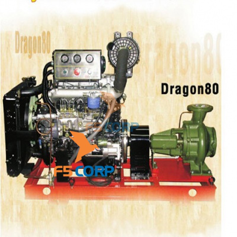 Máy bơm cứu hỏa Huyndai Dragon 80