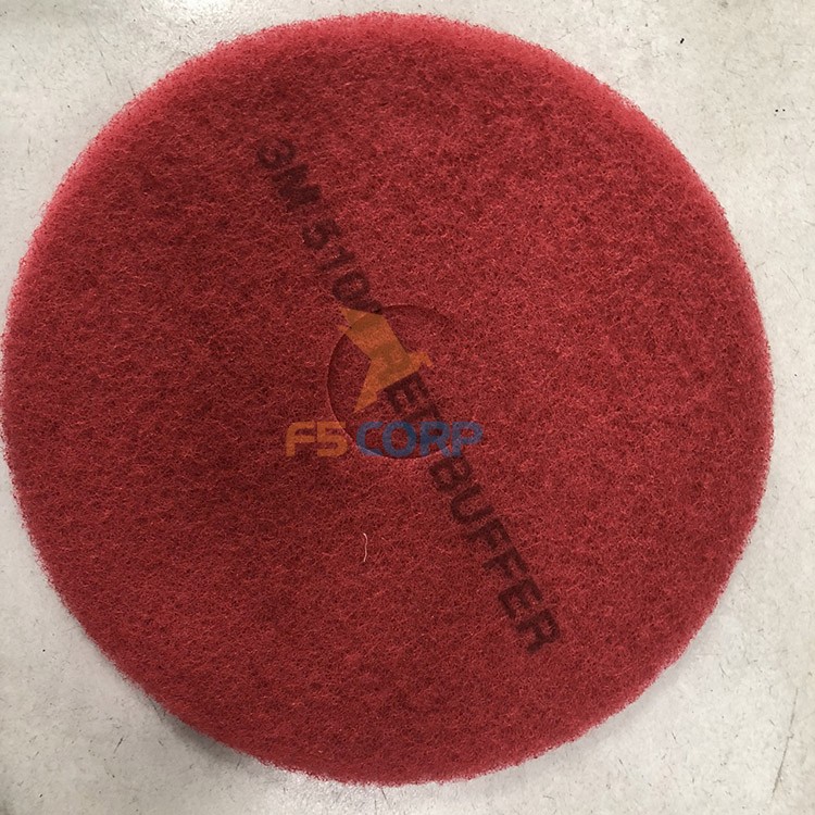 Pad chà sàn 3M 5100 size 17in ( đỏ )