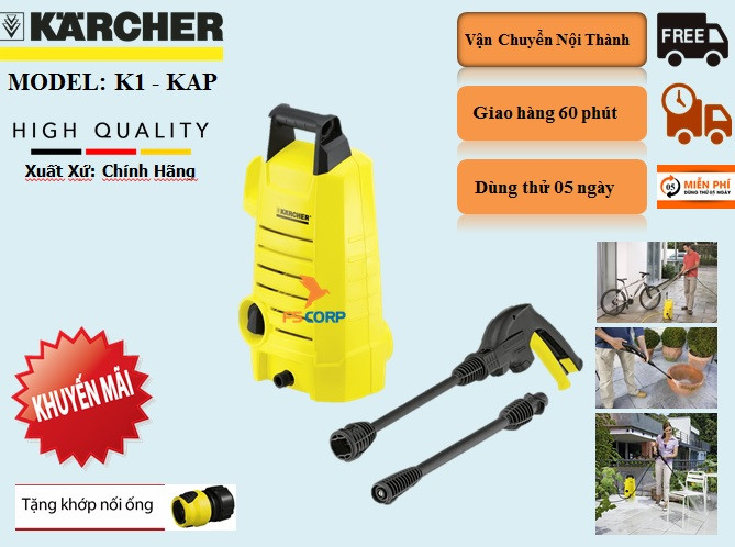 Máy phun áp lực Karcher K1 *KAP