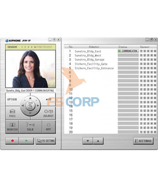 Bộ kết nối internet cho chuông cửa Aiphone JKW-IP