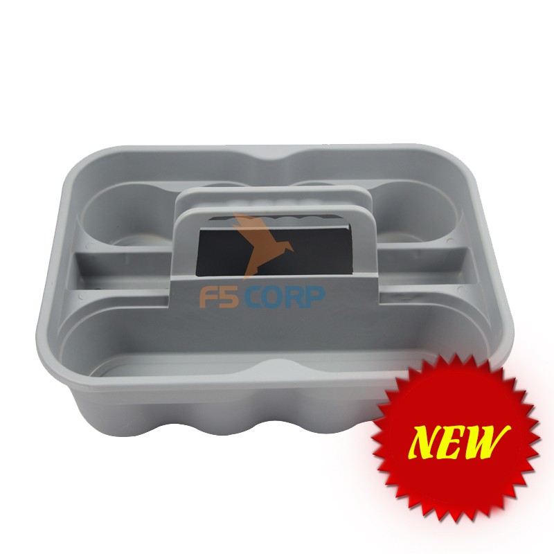 Khay đựng dụng cụ vệ sinh 2 ngăn B-039C