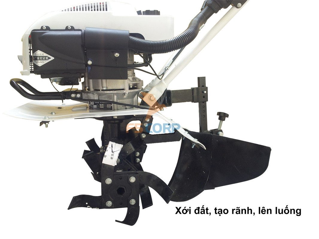 Máy làm đất đa năng trâu vàng 7HP IN-1WG4