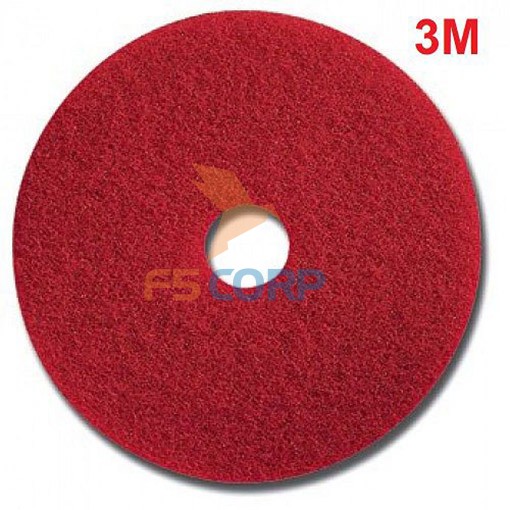 Pad chà sàn 3M 20 inch đỏ thùng 5 cái