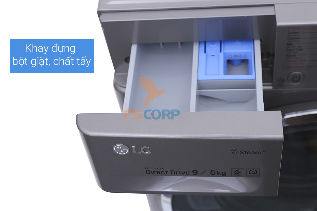 Máy giặt sấy LG Inverter 9kg FC1409D4E
