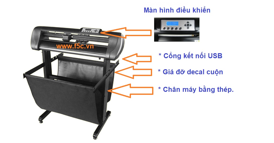 Máy cắt decal Hobby Cut HBC 720