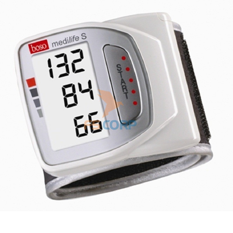 Máy đo huyết áp cổ tay tự động Boso medilife S