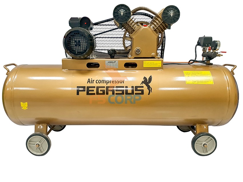 Máy nén khí dây đai Pegasus TM-V-0.25/8-120L