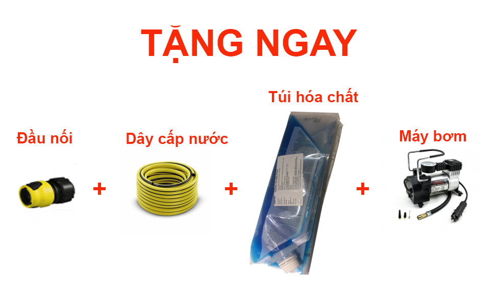 Máy phun và rửa xe cao áp lực Karcher K2 Car