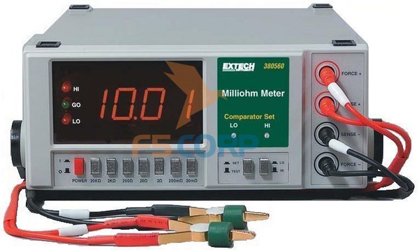 Thiết Bị Đo Extech MILLIOHM METER W/NIST, 380560