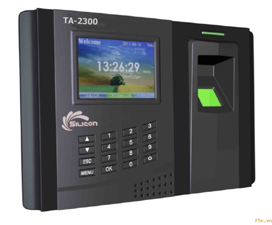Máy chấm công vân tay Silicon TA2300+ RFID