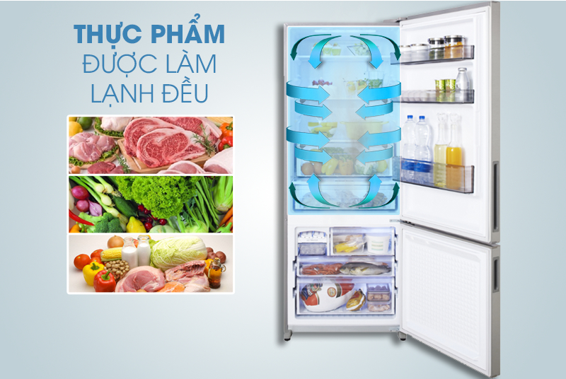 Tủ lạnh Panasonic 405 lít NR-BX468XSVN