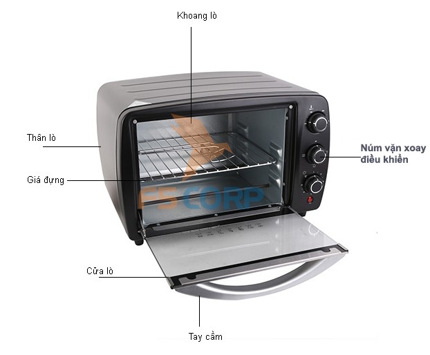 Lò nướng nhỏ Electrolux EOT4805K