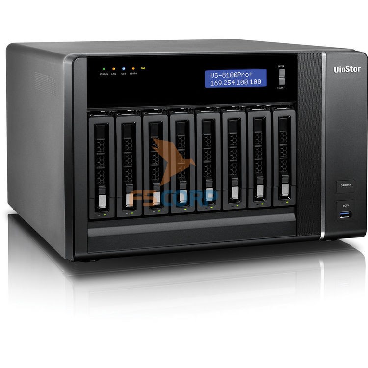 Thiết bị lưu trữ Qnap VS-8140Pro+
