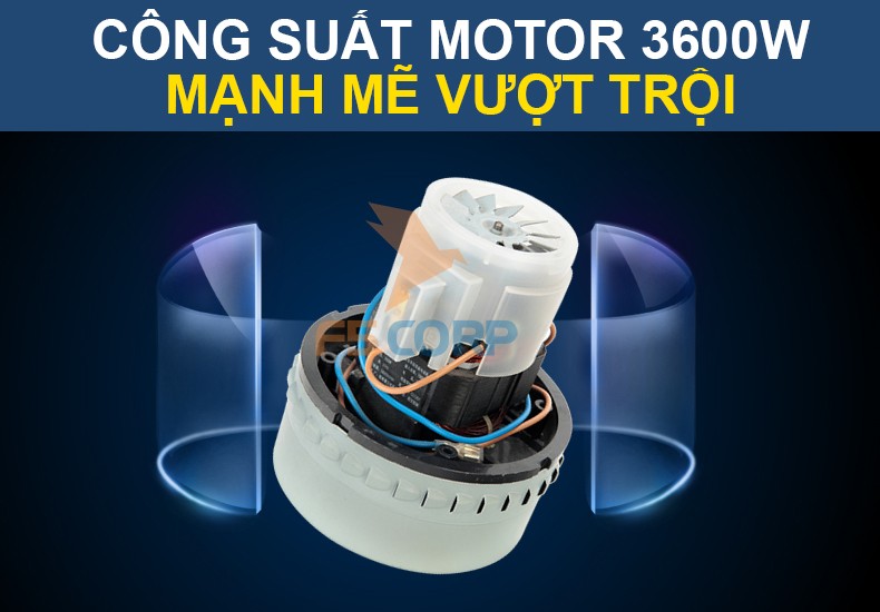 Máy hút bụi nước Supper Clean SC  803W + Kit