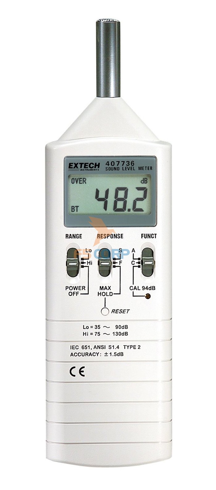 Máy đo độ ồn Extech 407736-NIST
