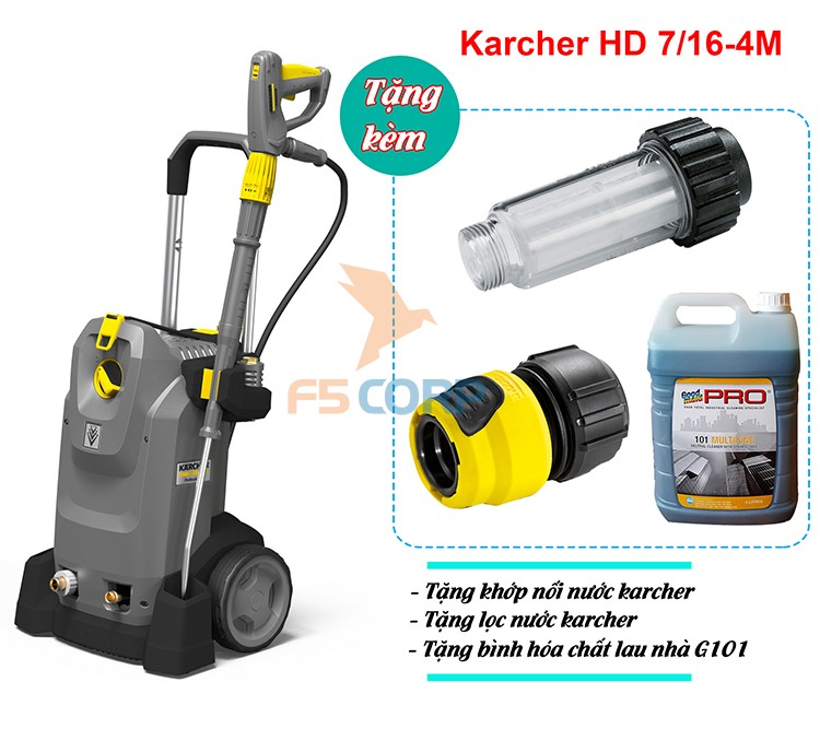 Máy phun áp lực Karcher HD 7/16-4 M mã 1.524-955.0