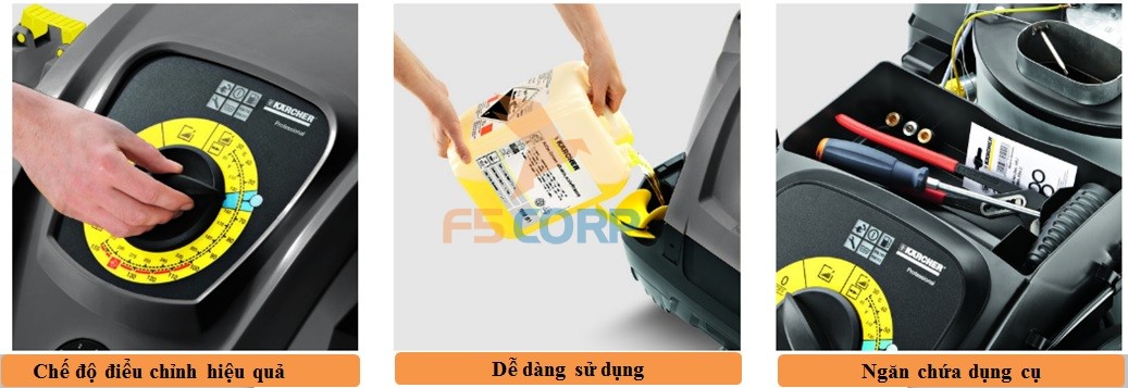 Máy phun áp lực nước nóng Karcher HDS 8/17C