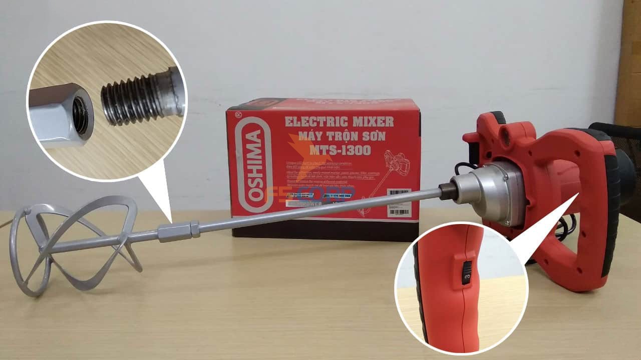 Máy trộn sơn Oshima MTS-1300