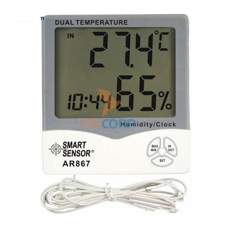Thiết bị ghi và lưu nhiệt độ, độ ẩm Hobo U100-003