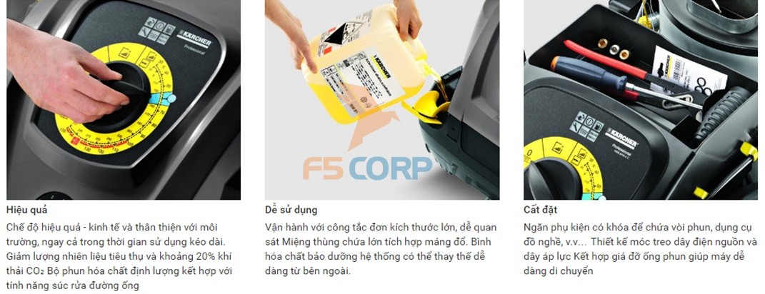 Máy phun xịt áp lực nước nóng Karcher HDS 6/14 C mã 1.169-900.0