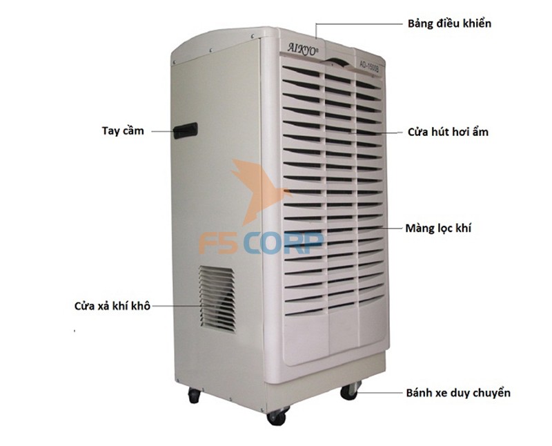 Máy hút ẩm công nghiệp Aikyo AD-1500B