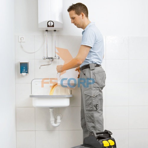 Máy làm sạch thảm giặt ghế sofa phun hút Karcher Puzzi 8/1 C mã 1.100-225.0